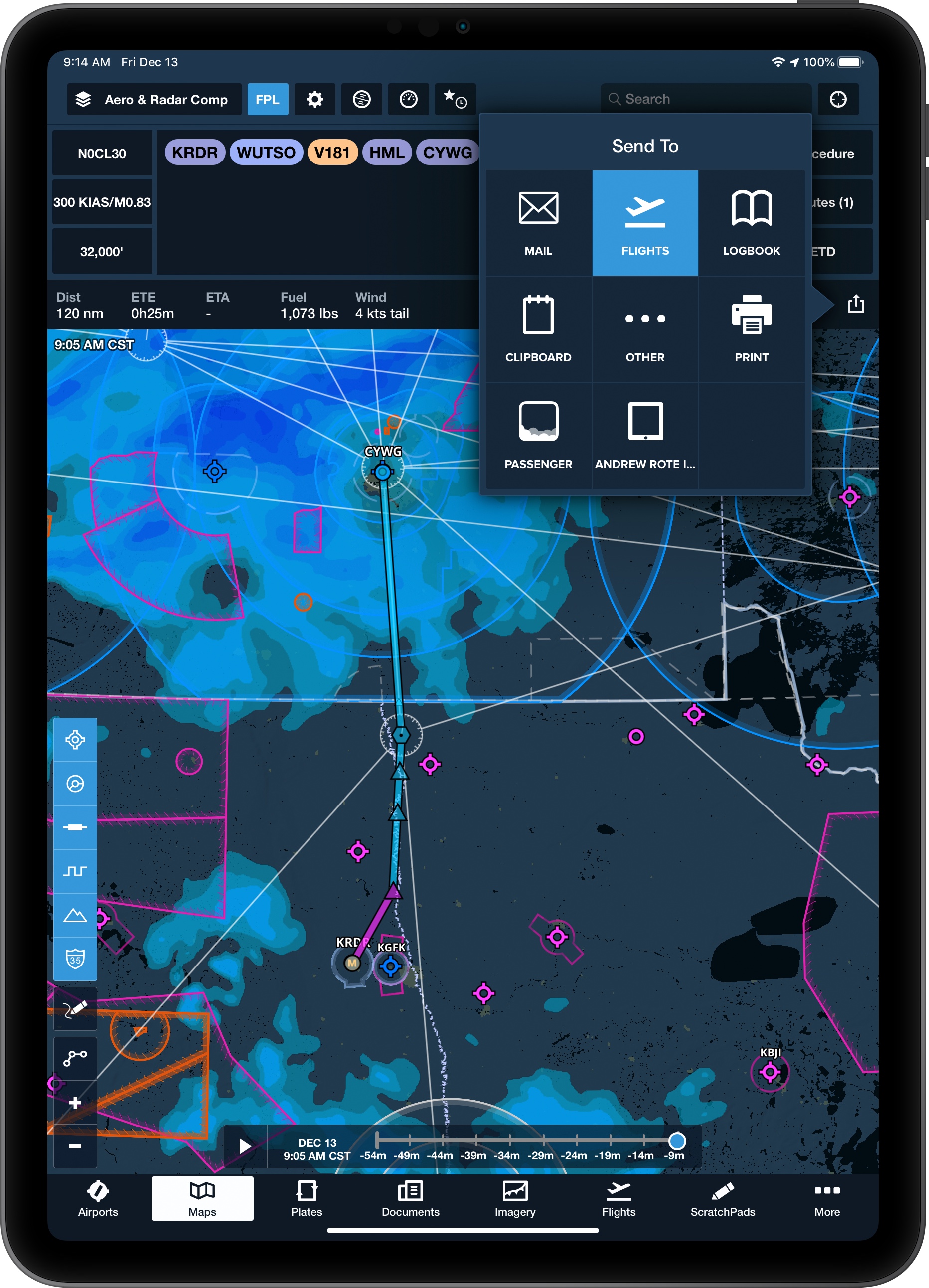 pdc file type flight